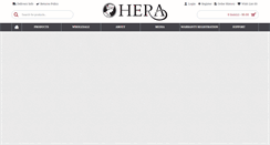 Desktop Screenshot of herabeautycare.com