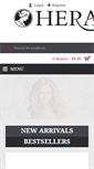 Mobile Screenshot of herabeautycare.com